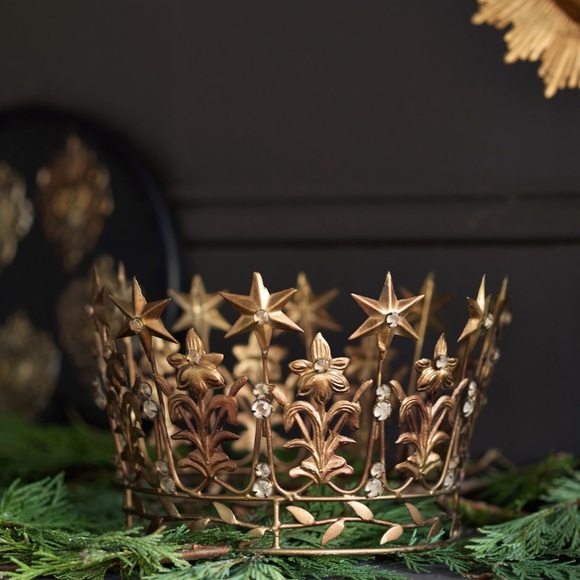 12โ Starry Crown Mirror (small) * - Picture 12 of 13